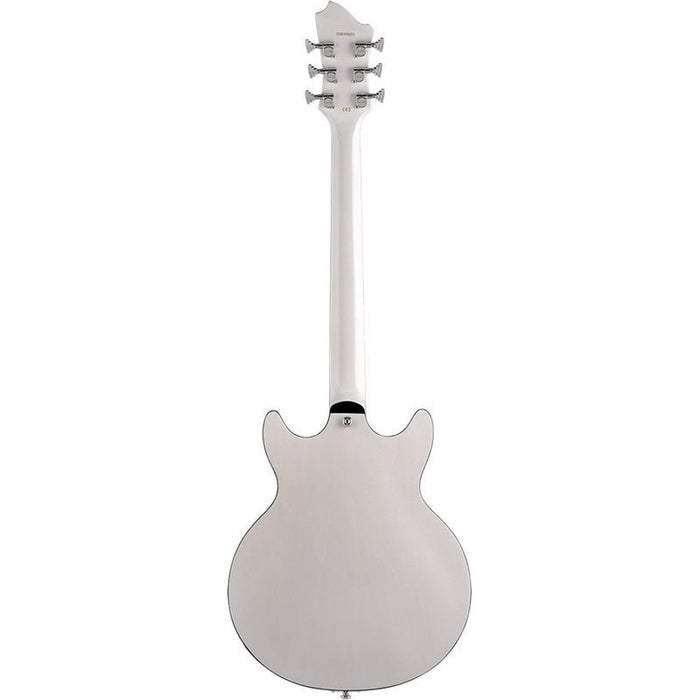 Hagstrom Alvar Semi-Hollow Guitar in Swedish Frost (HSALVSFT) - Gsus4