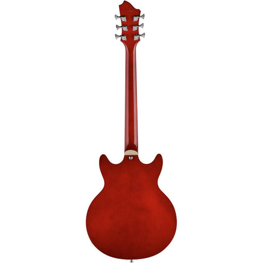 Hagstrom Alvar Semi-Hollow Guitar in Wild Cherry Transparent Gloss (HSALVWCT) - Gsus4