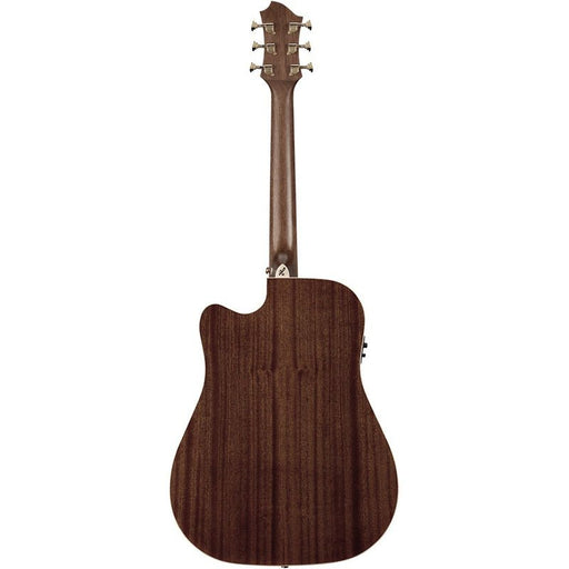 Hagstrom Elfdalia II Series Dreadnought AC/EL Guitar with Cutaway in Natural (HSELDRE2CE) - Gsus4