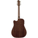 Hagstrom Elfdalia II Series Dreadnought AC/EL Guitar with Cutaway in Natural (HSELDRE2CE) - Gsus4