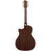 Hagstrom Elfdalia II Series Grand Auditorium AC/EL Guitar with Cutaway in Natural (HSELGRA2CE) - Gsus4