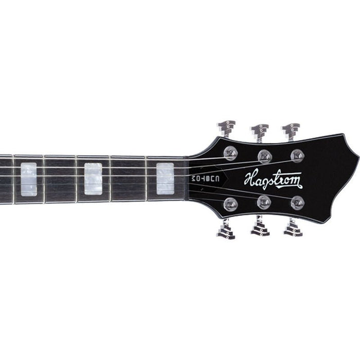 Hagstrom Fantomen Custom Guitar in Black Gloss (HSFANTCUSBLK) - Gsus4
