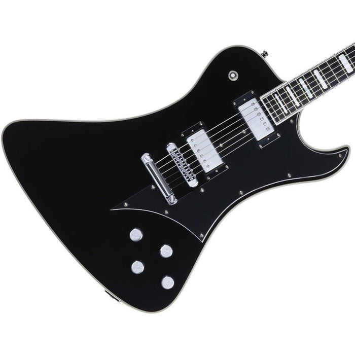 Hagstrom Fantomen Custom Guitar in Black Gloss (HSFANTCUSBLK) - Gsus4