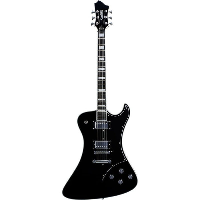 Hagstrom Fantomen Guitar in Black Gloss (HSFANTBLK) - Gsus4