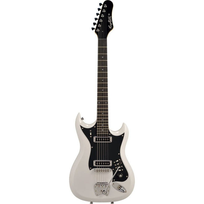 Hagstrom H-II Retroscape Guitar in White Gloss (HSHIIWHT) - Gsus4