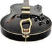 Hagstrom HJ500 Hollow Body Guitar in Black Gloss (HSHJ500BLK) - Gsus4
