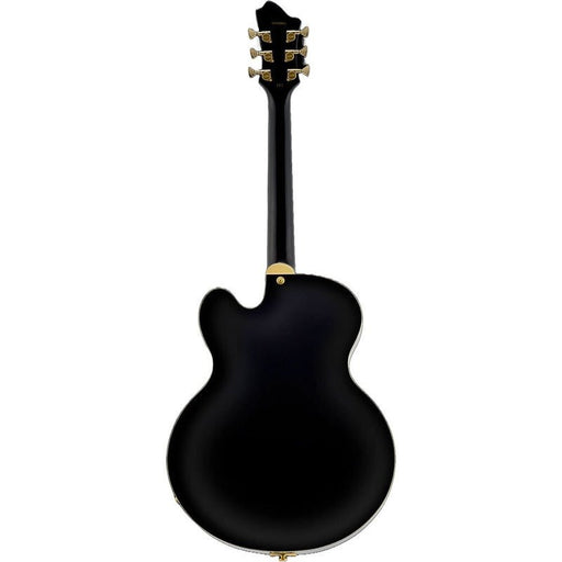 Hagstrom HJ500 Hollow Body Guitar in Black Gloss (HSHJ500BLK) - Gsus4