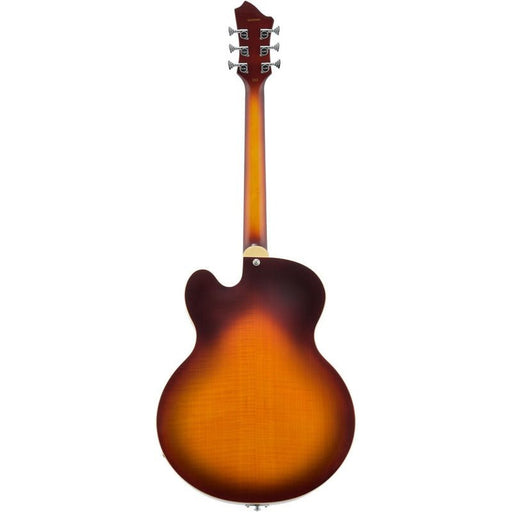 Hagstrom HJ800 Hollow Body Guitar in Vintage Sunburst (HSHJ800VSB) - Gsus4