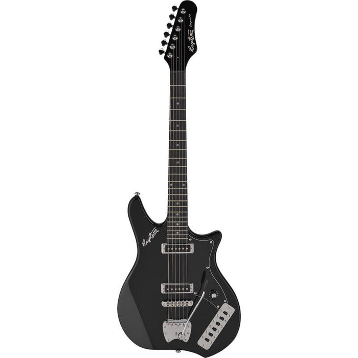Hagstrom Impala Retroscape Guitar in Black Gloss (HSIMPBLK) - Gsus4