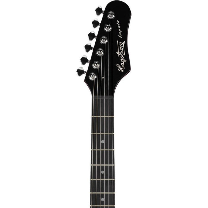 Hagstrom Impala Retroscape Guitar in Black Gloss (HSIMPBLK) - Gsus4