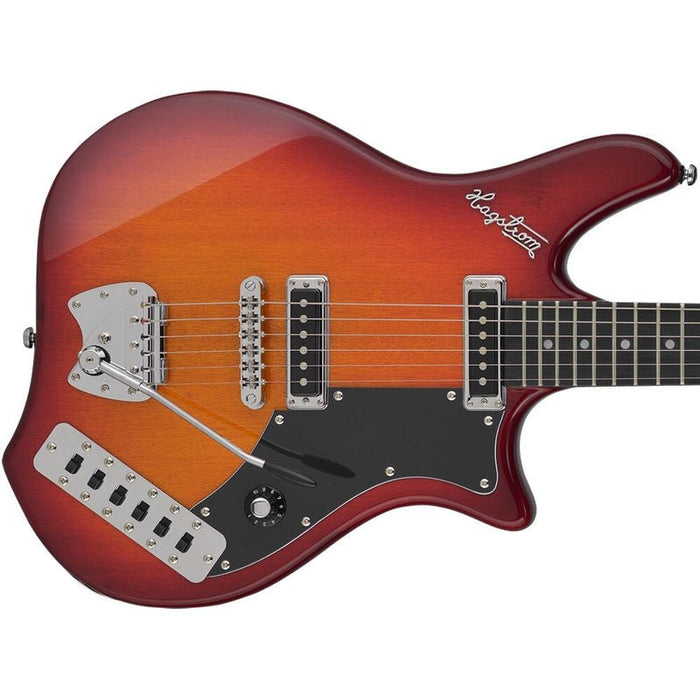 Hagstrom Impala Retroscape Guitar in Cherry Sunburst Gloss (HSIMPCSB) - Gsus4