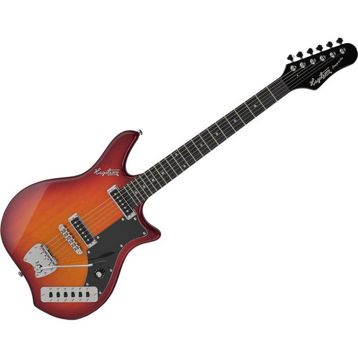Hagstrom Impala Retroscape Guitar in Cherry Sunburst Gloss (HSIMPCSB) - Gsus4