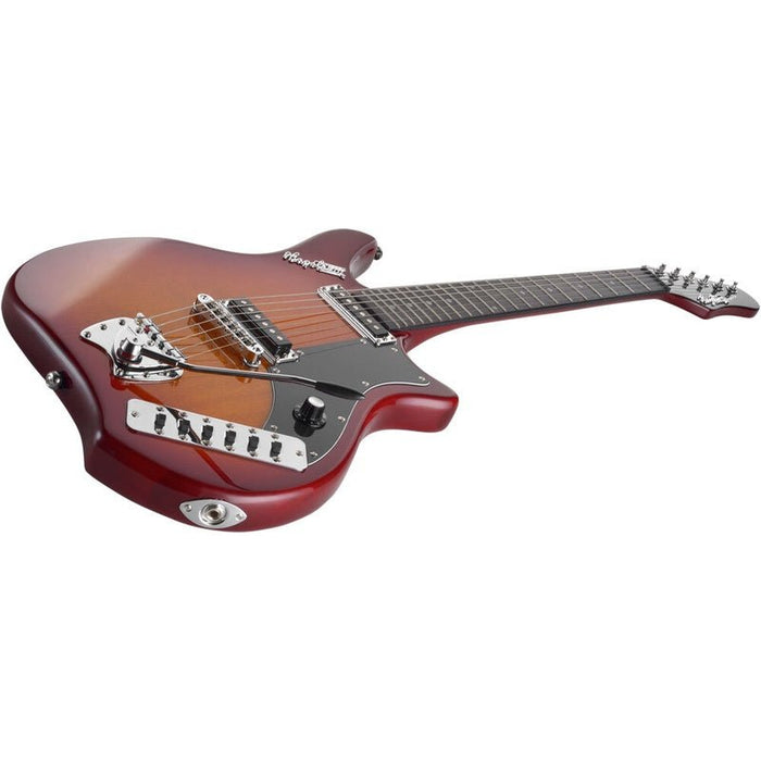 Hagstrom Impala Retroscape Guitar in Cherry Sunburst Gloss (HSIMPCSB) - Gsus4