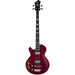 Hagstrom Left Hand Swede Bass Guitar in Wild Cherry Transparent Gloss (HSSWEBLWCT) - Gsus4