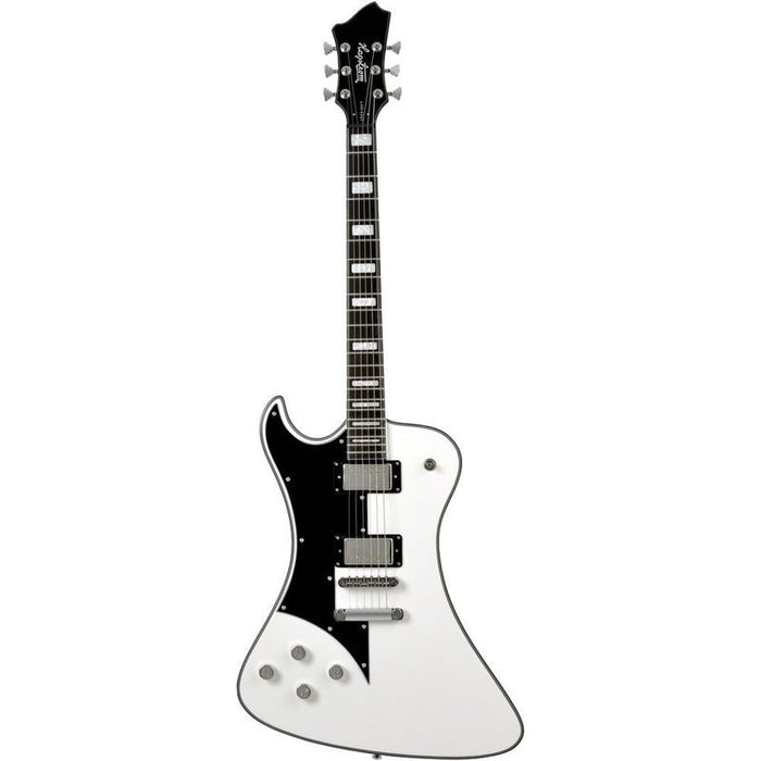 Hagstrom Left-Handed Fantomen Guitar in White Gloss (HSFANTLWHT) - Gsus4