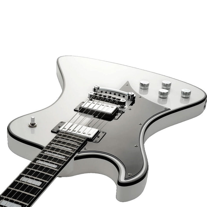 Hagstrom Left-Handed Fantomen Guitar in White Gloss (HSFANTLWHT) - Gsus4