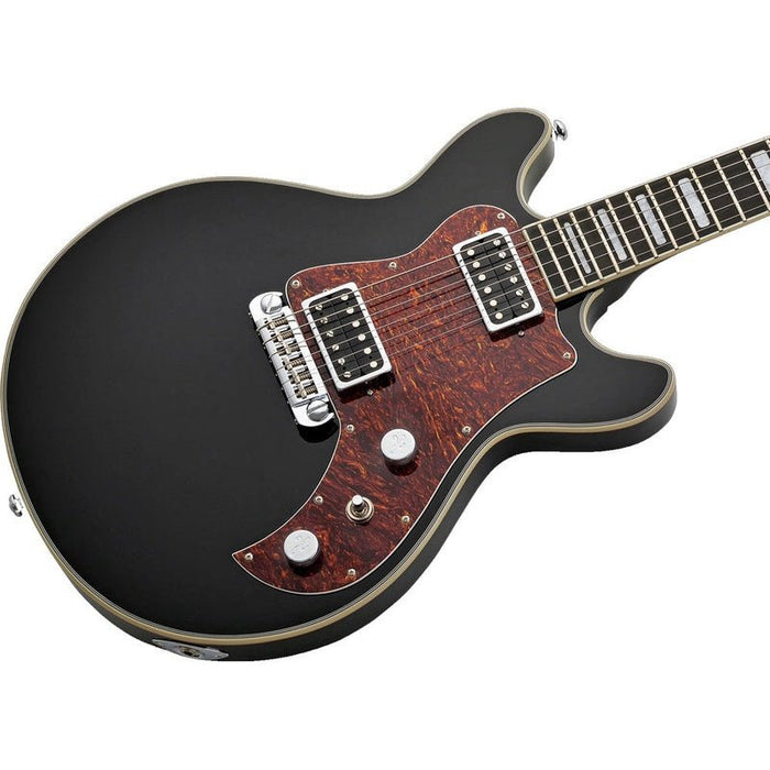 Hagstrom Megin Electric Guitar in Black Gloss (HSMEGINBLK) - Gsus4