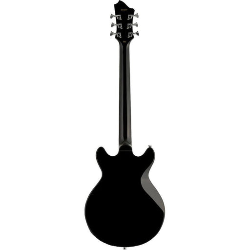Hagstrom Megin Electric Guitar in Black Gloss (HSMEGINBLK) - Gsus4
