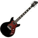 Hagstrom Megin Electric Guitar in Black Gloss (HSMEGINBLK) - Gsus4