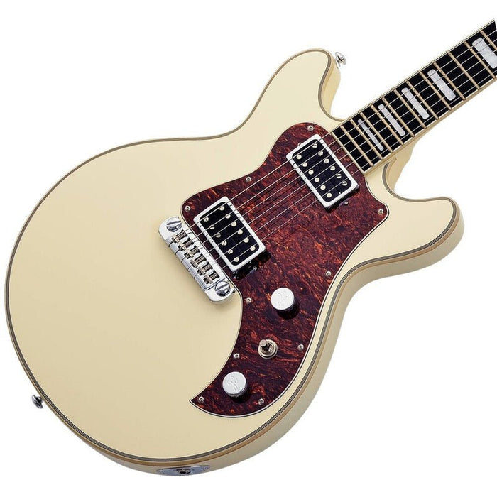 Hagstrom Megin Electric Guitar in Creme Gloss (HSMEGINCRE) - Gsus4
