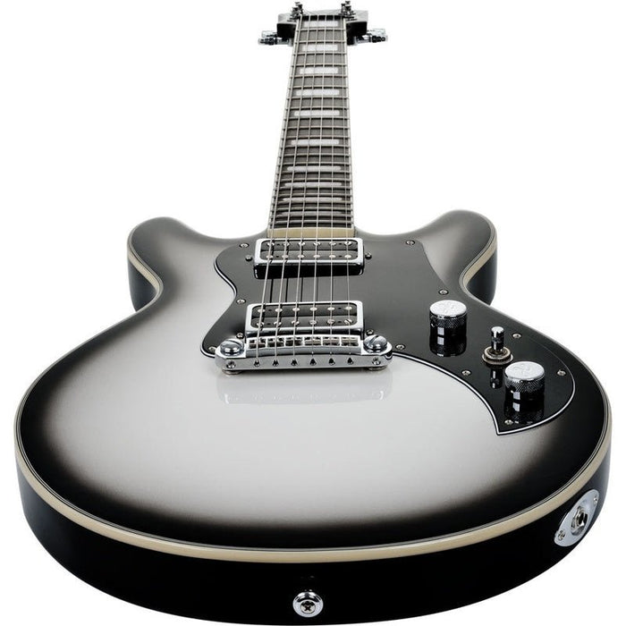 Hagstrom Megin Electric Guitar in Grey Burst Gloss (HSMEGINGRB) - Gsus4