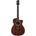 Hagstrom Mora II Series Concert AC/EL Guitar with Cutaway in Natural (HSMOCON2CE) - Gsus4