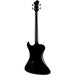 Hagstrom Nekromant-4 Bass Guitar in Black Gloss with Hardcase (HSNEKR4BLK) - Gsus4