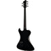 Hagstrom Nekromant-5 String Bass Guitar in Black Gloss with Hardcase (HSNEKR5BLK) - Gsus4