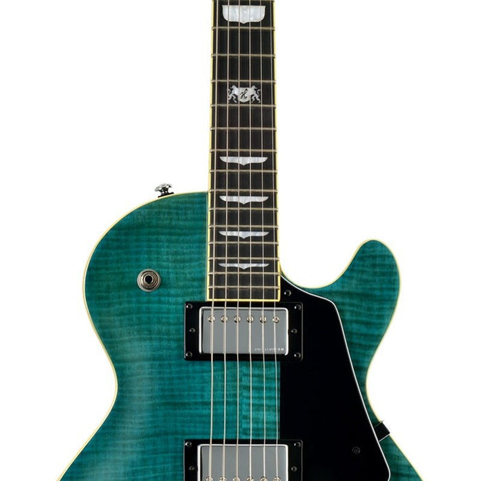 Hagstrom New Generation Super Swede Guitar in Fall Sky Gloss (HSSUSWEMK3FSG) - Gsus4