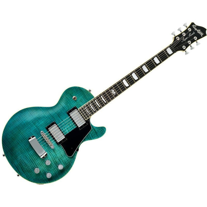 Hagstrom New Generation Super Swede Guitar in Fall Sky Gloss (HSSUSWEMK3FSG) - Gsus4