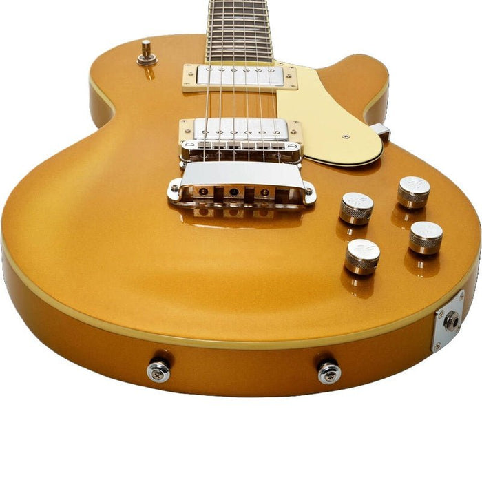 Hagstrom New Generation Swede Guitar in Gold Finish (HSSWEMK3GLD) - Gsus4