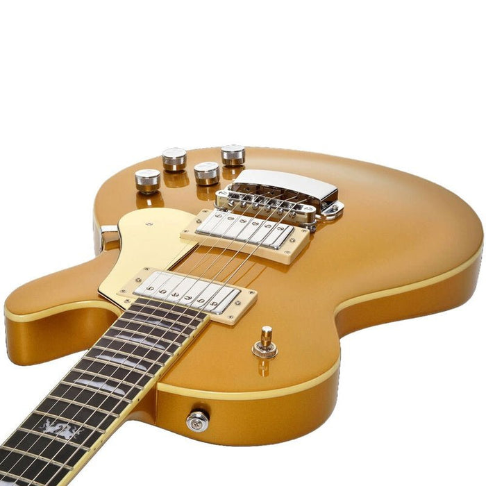 Hagstrom New Generation Swede Guitar in Gold Finish (HSSWEMK3GLD) - Gsus4
