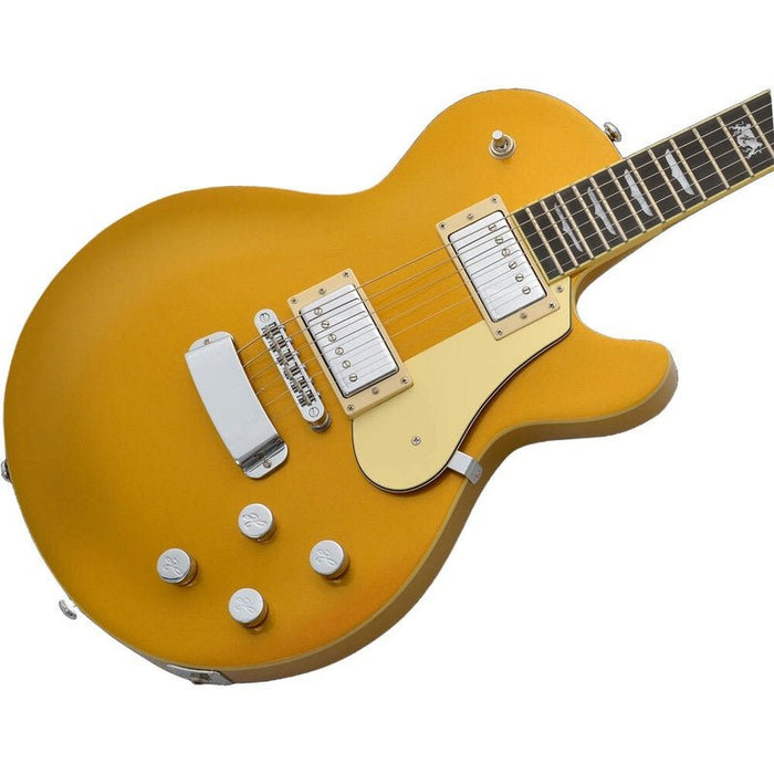 Hagstrom New Generation Swede Guitar in Gold Finish (HSSWEMK3GLD) - Gsus4