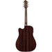 Hagstrom Orsa Series Dreadnought AC/EL Guitar with Cutaway in Natural (HSORDRE2CE) - Gsus4