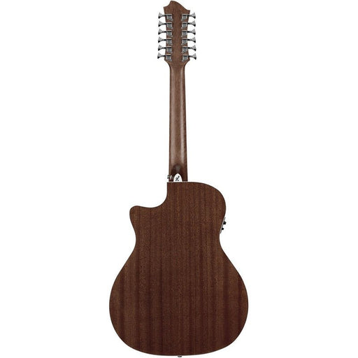 Hagstrom Siljan II Series Grand Auditorium 12-String AC/EL Guitar with Cutaway in Natural (HSSIGRA2CE12) - Gsus4