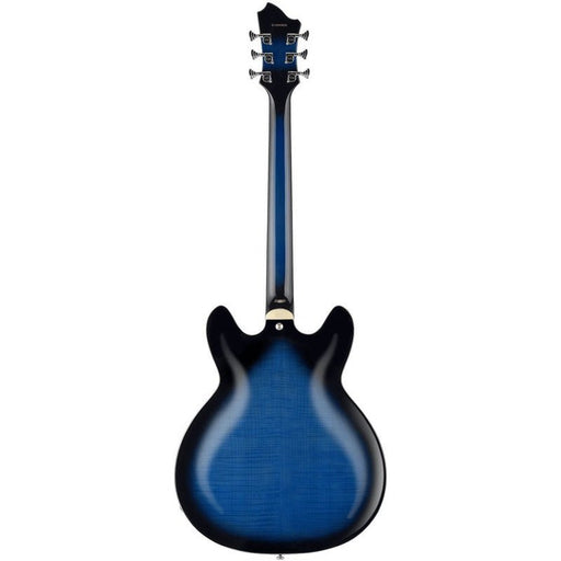 Hagstrom Super Viking Guitar in Dark Baltic Sea (HSSUVIKDBS) - Gsus4