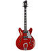 Hagstrom Super Viking Semi-Hollow Guitar in Wild Cherry Transparent Gloss (HSSUVIKWCT) - Gsus4