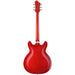Hagstrom Super Viking Semi-Hollow Guitar in Wild Cherry Transparent Gloss (HSSUVIKWCT) - Gsus4