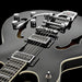 Hagstrom Tremar Viking Deluxe Baritone Semi-Hollow Guitar in Black Gloss (HSTREVIKBADXBLK) - Gsus4