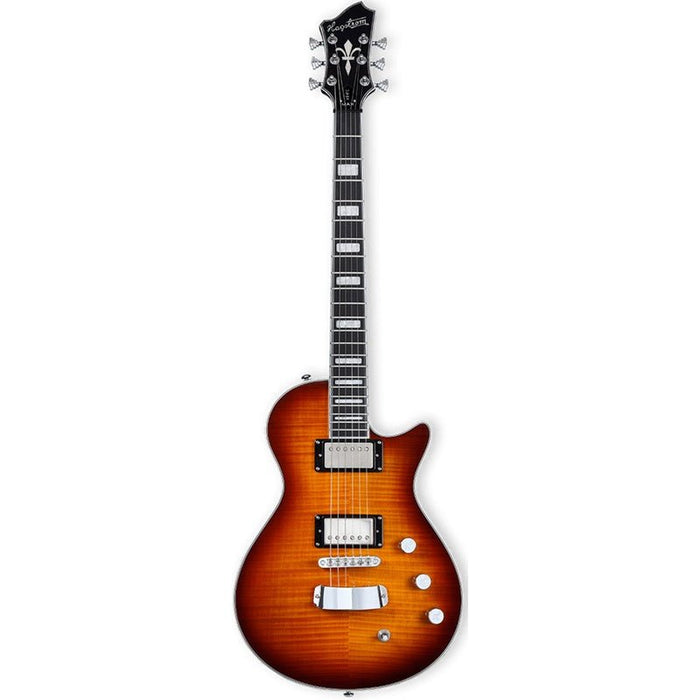 Hagstrom Ultra Max Guitar in Golden Eagle Burst (HSULMAXGEB) - Gsus4