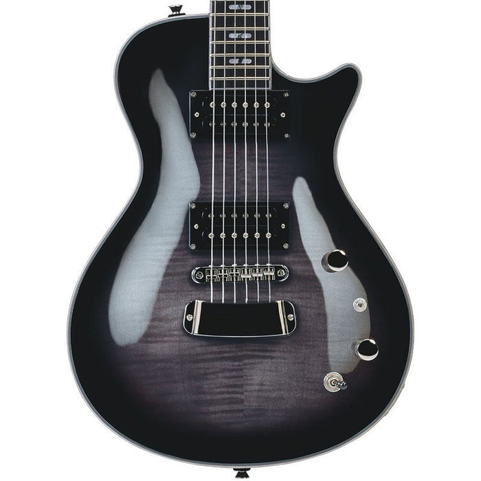 Hagstrom Ultra Swede Electric Guitar in Cosmic Black Burst Gloss (HSULSWECBB) - Gsus4