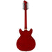 Hagstrom Viking Deluxe 12 String Semi-Hollow Guitar in Wild Cherry Transparent Gloss (HSVIDLX12WCT) - Gsus4