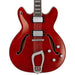 Hagstrom Viking Deluxe 12 String Semi-Hollow Guitar in Wild Cherry Transparent Gloss (HSVIDLX12WCT) - Gsus4