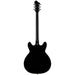 Hagstrom Viking Deluxe Baritone Semi-Hollow Guitar in Black Gloss (HSVIDLXBARIBLK) - Gsus4