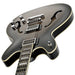 Hagstrom Viking Deluxe Baritone Semi-Hollow Guitar in Cosmic Black Burst Gloss (HSVIDLXBARICBB) - Gsus4