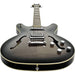 Hagstrom Viking Deluxe Baritone Semi-Hollow Guitar in Cosmic Black Burst Gloss (HSVIDLXBARICBB) - Gsus4