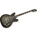 Hagstrom Viking Deluxe Baritone Semi-Hollow Guitar in Cosmic Black Burst Gloss (HSVIDLXBARICBB) - Gsus4