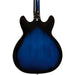 Hagstrom Viking Semi-Hollow Bass Guitar in Dark Baltic Sea Burst Gloss (HSVIKBDBS) - Gsus4