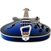 Hagstrom Viking Semi-Hollow Bass Guitar in Dark Baltic Sea Burst Gloss (HSVIKBDBS) - Gsus4