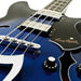 Hagstrom Viking Semi-Hollow Bass Guitar in Dark Baltic Sea Burst Gloss (HSVIKBDBS) - Gsus4